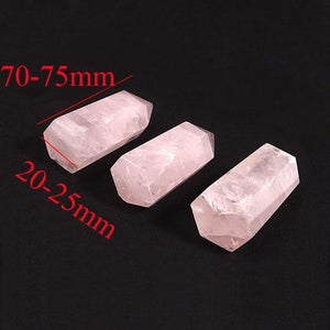 1PC Large 100% Natural Rock Pink Rose Quartz Crystal, Stone 50-60mm and 70-75mm Handmade Home Decor - Trend Catalog - 1PC Large 100% Natural Rock Pink Rose Quartz Crystal