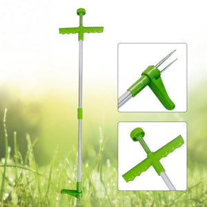 Root Remover Outdoor Killer Tool Claw Weeder Portable Manual Garden Lawn Long Handled Aluminum Stand Up Weed Puller Lightweight - Trend Catalog - 