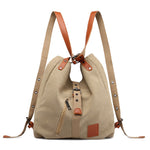 Canvas Women Shoulder Bags High Quality Multifunction Women Back Pack For Students School Travel Bags Large Capacity - Trend Catalog - 