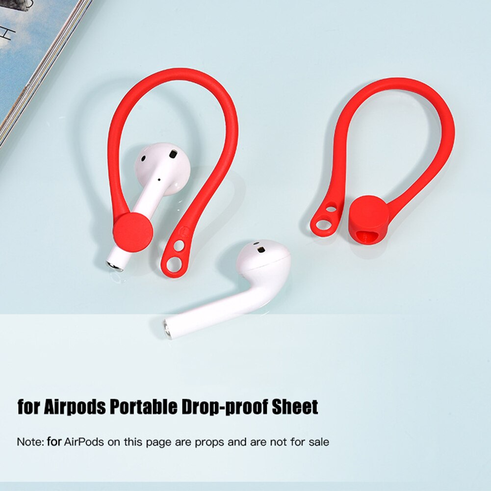 2Pcs Mini Anti-fall Bluetooth Headset Earhooks Earphone Holder for Air-pods 1 2