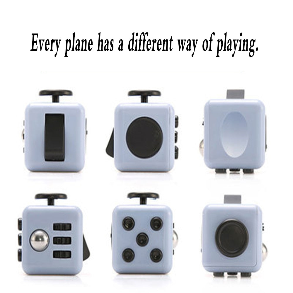 Fidget cube  Decompression dice anti-irritating anxiety venter six-sided fingertip toy decorative pendant - Trend Catalog - 