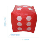 30cm Inflatable Children's Toy Dice Sieve Inflatable Big Dice Toy Blow-Up Cube Big Dice Toy Stage Prop Group Beach Game Tool - Trend Catalog