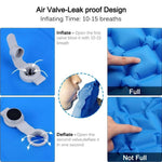Outdoor mat camp inflatable sleeping mat self inflated mat Sleeping Pad Inflatable Air Cushion Camping with Pillow Air Mattress - Trend Catalog