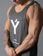 Summer Tank Top Bodybuilding Stringer Gym Sleeveless Undershirt Men Fitness Mesh Vest Sportswear Workout Tank Top - Trend Catalog - 