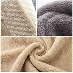 70x140cm Bamboo Charcoal Coral Velvet Bath Towel - Trend Catalog - 