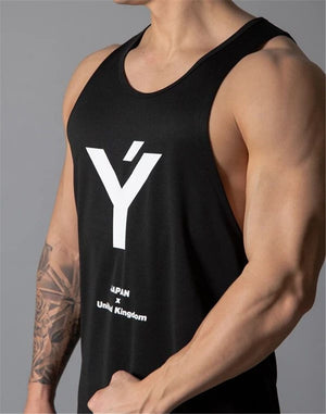 Summer Tank Top Bodybuilding Stringer Gym Sleeveless Undershirt Men Fitness Mesh Vest Sportswear Workout Tank Top - Trend Catalog - 