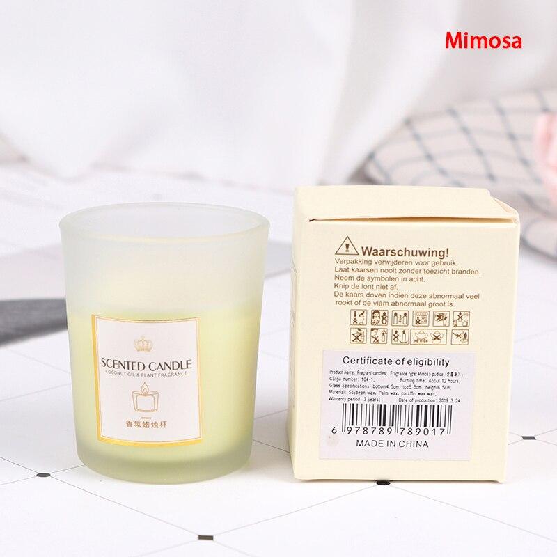 Nordic Scented Candles Lemon Lavender Rose Home Decoration Wedding Wax Candles - Trend Catalog