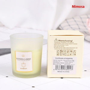 Nordic Scented Candles Lemon Lavender Rose Home Decoration Wedding Wax Candles - Trend Catalog