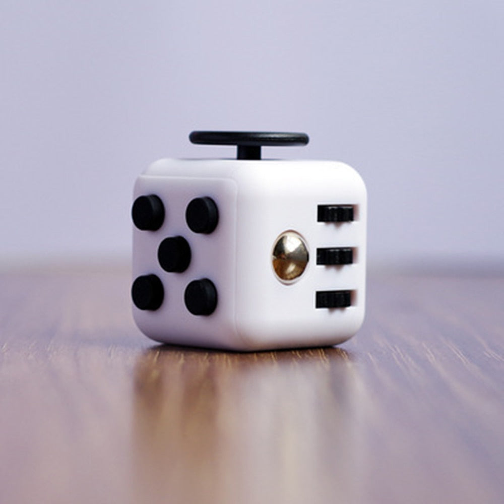 Fidget cube  Decompression dice anti-irritating anxiety venter six-sided fingertip toy decorative pendant - Trend Catalog - 