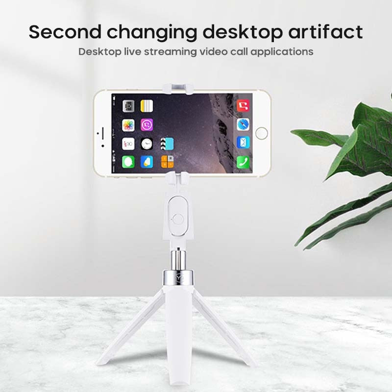 3 In1 Bluetooth Wireless Selfie Stick Tripod Foldable