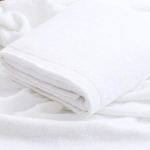 Large Hotel White Cotton Bath Towel for Adults SPA Sauna Beauty Salon Towels Bedspread Bathroom Beach Towel 6 sizes - Trend Catalog - 