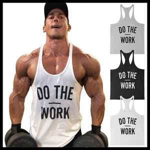 Men Muscle Gyms Workout Tank Tops Bodybuilding Y Back Sleeveless Vest Stringer Singlets Shirt Musclewear - Trend Catalog - 