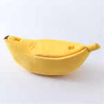 Banana Shape Pet Dog Cat Bed House Mat Durable Kennel Doggy Puppy Cushion Basket Warm Portable Dog Cat Supplies - Trend Catalog - 