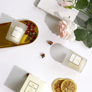 Nordic Scented Candles Lemon Lavender Rose Home Decoration Wedding Wax Candles - Trend Catalog