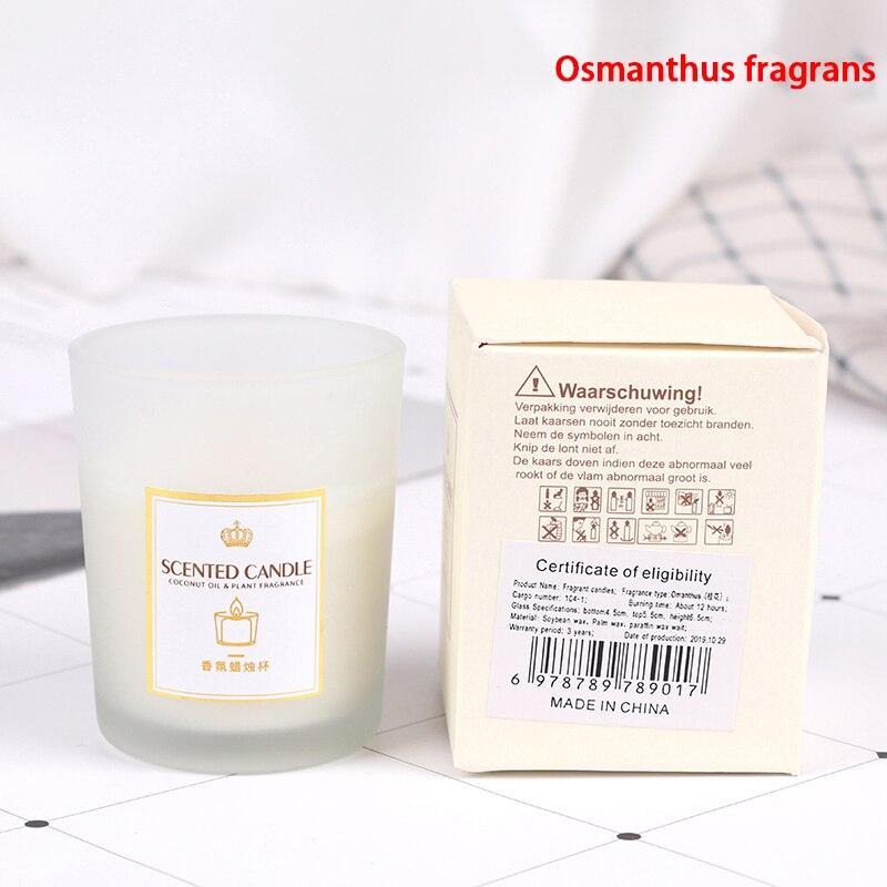 Nordic Scented Candles Lemon Lavender Rose Home Decoration Wedding Wax Candles - Trend Catalog