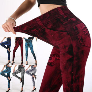 Hip Lifting High Elasticity Ninth Pants  Women Sexy Legging - Trend Catalog - 