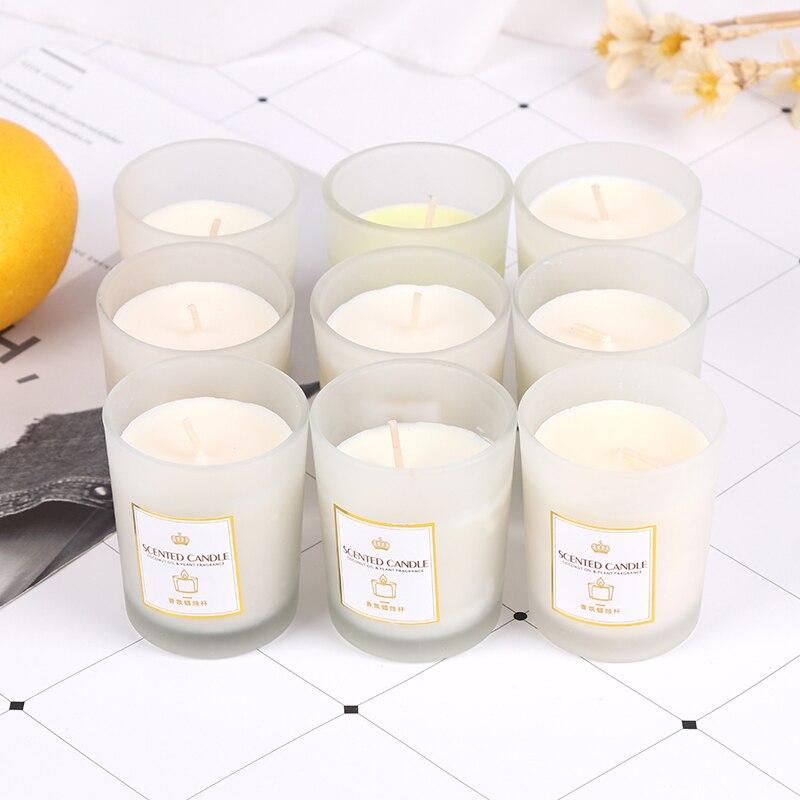 Nordic Scented Candles Lemon Lavender Rose Home Decoration Wedding Wax Candles - Trend Catalog