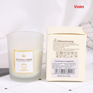 Nordic Scented Candles Lemon Lavender Rose Home Decoration Wedding Wax Candles - Trend Catalog
