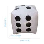 30cm Inflatable Children's Toy Dice Sieve Inflatable Big Dice Toy Blow-Up Cube Big Dice Toy Stage Prop Group Beach Game Tool - Trend Catalog