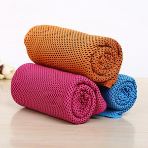 Ice Cold Enduring Running Jogging Gym Chilly Pad Instant Cooling Outdoor Sports Towel - Trend Catalog