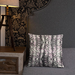 Pink Tone Animal Print Basic Pillow - Trend Catalog