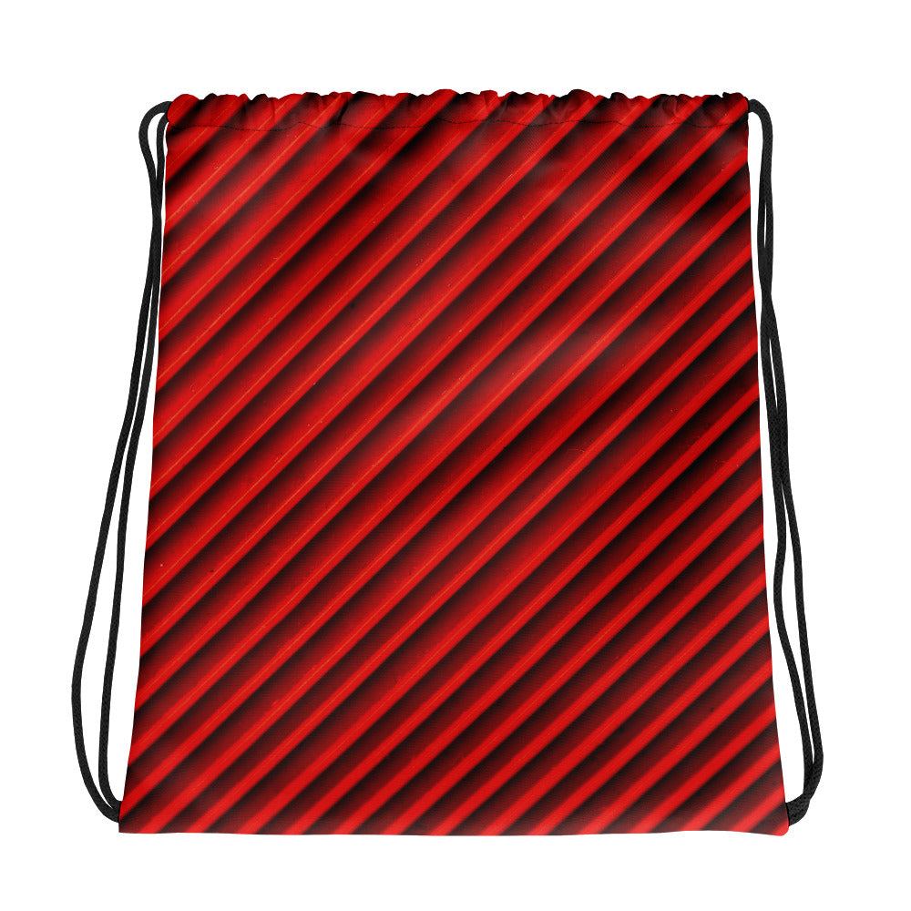 Red stripe Drawstring bag - Trend Catalog - 