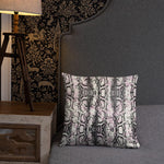 Pink Tone Animal Print Basic Pillow - Trend Catalog