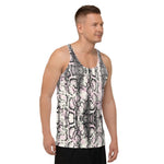 Pink Tone, Animal Print Unisex Tank Top - Trend Catalog