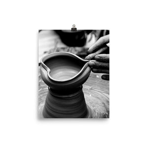 Ghost potters wheel heart Poster - Trend Catalog - 