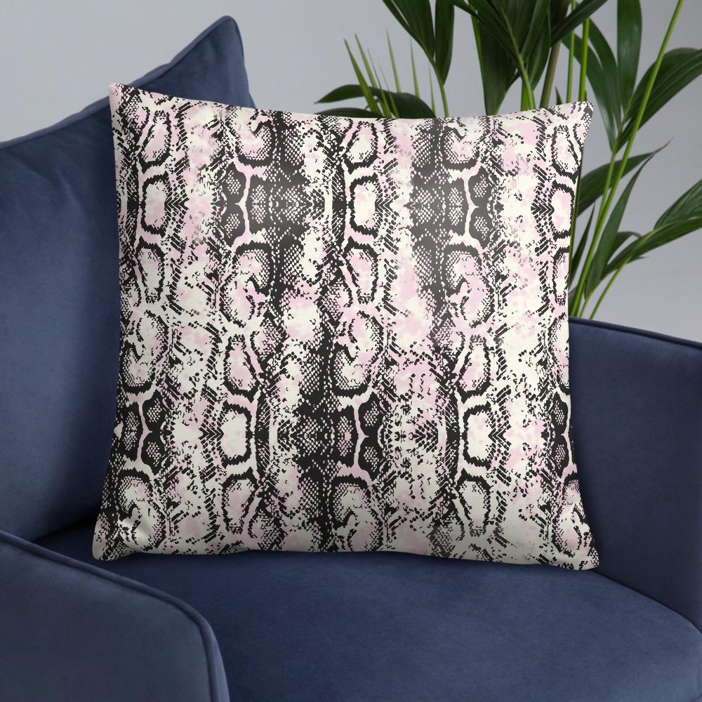 Pink Tone Animal Print Basic Pillow - Trend Catalog