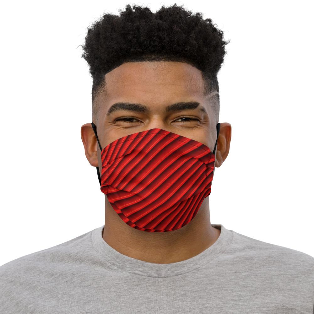 RED STRIPE Face mask - Trend Catalog