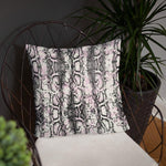 Pink Tone Animal Print Basic Pillow - Trend Catalog