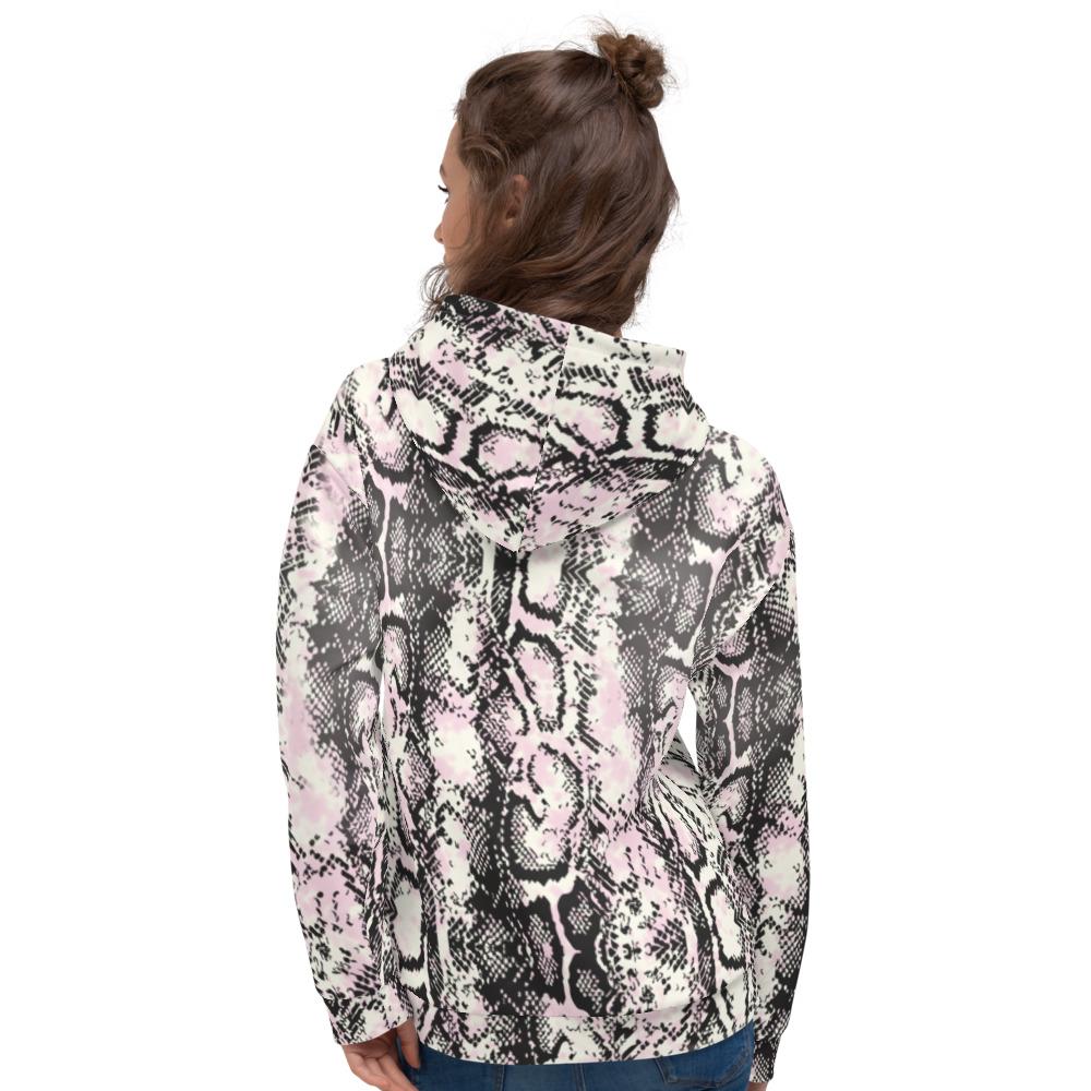 Pink Tone, Animal Print Unisex Hoodie - Trend Catalog