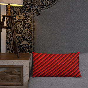 Red Stripe Premium Pillow - Trend Catalog - 