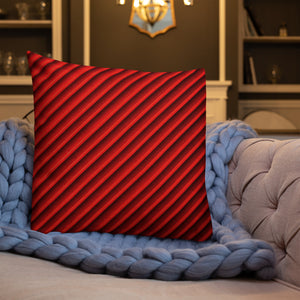 Red Stripe Premium Pillow - Trend Catalog - 