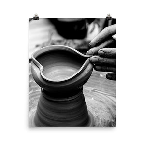 Ghost potters wheel heart Poster - Trend Catalog - 