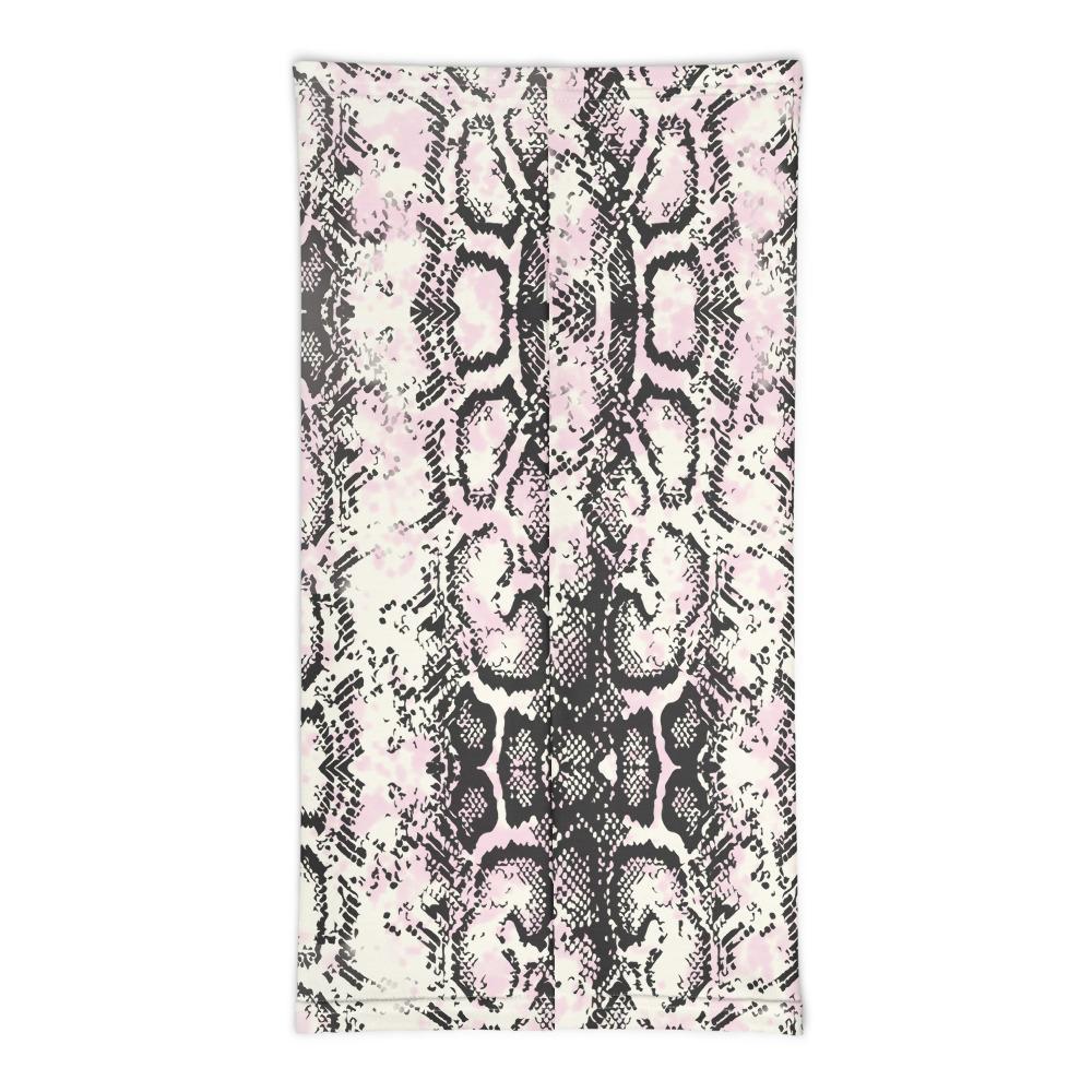 Pink Tones, Animal Print Neck Gaiter - Trend Catalog