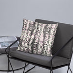 Pink Tone Animal Print Basic Pillow - Trend Catalog