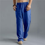 Fashion Men Wide Leg Pants Bruce Lee Chinese Style Traditional Kung Fu Wushu Linen Trousers Viking Pirate Bottoms Tang Clothes - Trend Catalog - 
