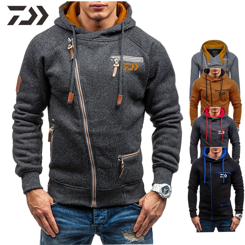 Fishing Hoodie Men Winter Warm Fishing Sweatshirt Men Fishing Shirt Coat Fishing Jacket Men Sport Wear Fishing Clothing - Trend Catalog - 