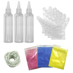 Non Toxic Fabric Tie Dye Kit Permanent Paint Party Supplies Accessories Textile Craft Colorful With Gloves One Step Making Art - Trend Catalog - 