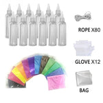 Non Toxic Fabric Tie Dye Kit Permanent Paint Party Supplies Accessories Textile Craft Colorful With Gloves One Step Making Art - Trend Catalog - 
